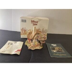 Lilliput Lane Beehive Cottage VTG Handmade England w/ Box & Deed Collectible